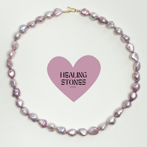 Self-Love Pink Metallic Pearls