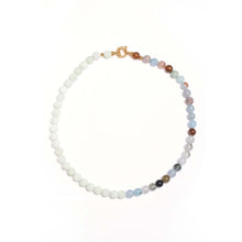 Load image into Gallery viewer, Blue Jade x Blue Quartz Necklace By EVASIMIN
