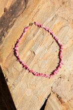 Load image into Gallery viewer, Pink Coral Necklace 18k Gold Clasp and Gold Pearl
