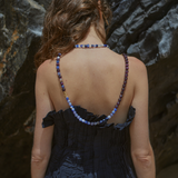 FIG FUSION – BLUE QUARTZ AWARENESS NECKLACE