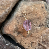 Amethyst & Perlen Jade Ohrringe