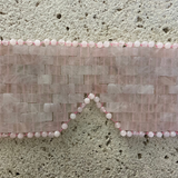 Rose quartz Healing Stones Love Face Mask
