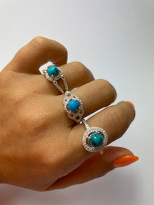 Turqouise Queen Ring
