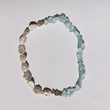 Aquamarine & Mother of Pearl Necklace - Ocean Calm