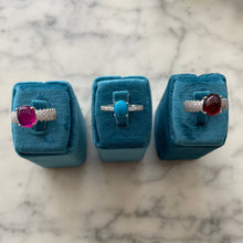 Load image into Gallery viewer, Pink Tourmaline Cabochon Ring
