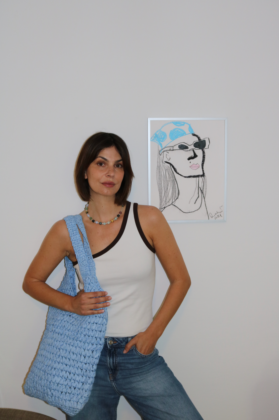 Heaven Blue Summer Tasche