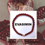 EVASIMIN Empower Necklace - Red Agate