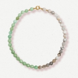 Green Agate Necklace - Stabilizes the Psyche