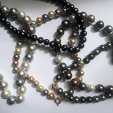 Purity Fresh water Pearls Necklace dark