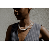 Purity Fresh water Pearls Necklace Light