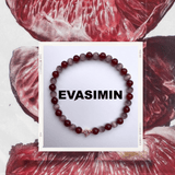 Resilience & Grace Necklace - Violette Tigerstone & Red Agate