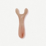 White Pink Resin Nose Massager