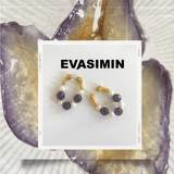 Wise Strenght Earrings - Violette Tigerstone