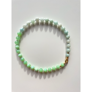 Turquoise Jade x Green Aventurine Necklace