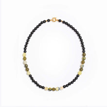 Load image into Gallery viewer, Nephrite Jade x Black Onyx Necklace- 50 cm By EVASIMIN
