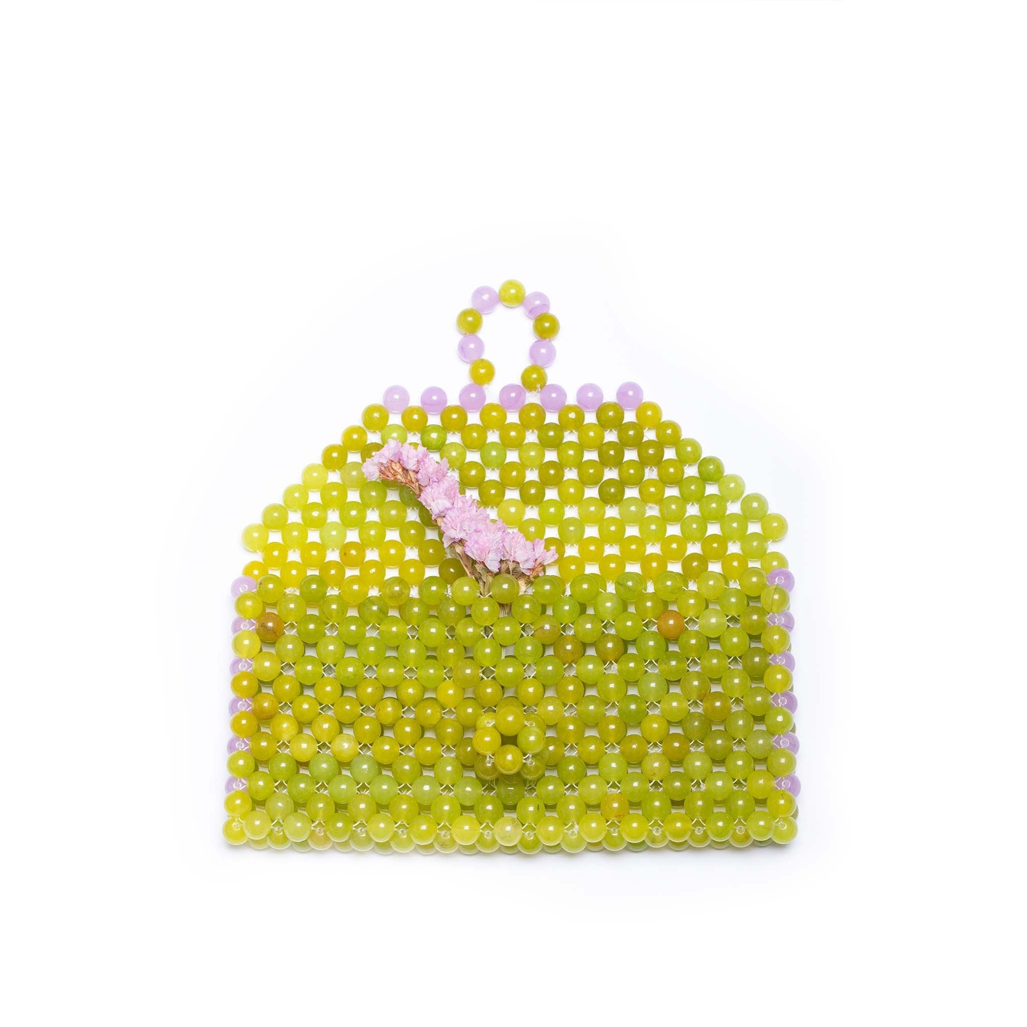 Moss green Jade Pouch By EVASIMIN
