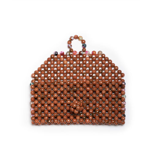 Tigerauge & Achat Pouch